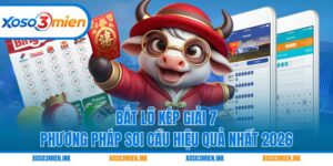 Bắt lô kép giải 7