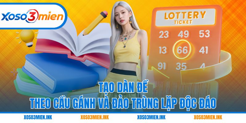 Tạo dàn đề theo cầu gánh và đảo trùng lặp độc đáo